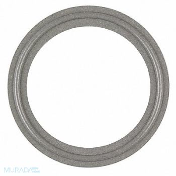 RUBBERFAB Gasket Size 6 In Tri-Clamp Tuf-Steel(R), 5PYF0