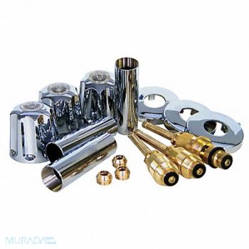 GRAINGER APPROVED Shower and Tub Rebuild Gerber Chrome, 5PZC5