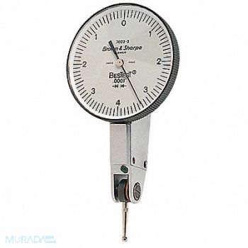 TESA BROWN SHARPE Dial Test Indicator Hori 0 to 0.008 In, 5RCH0