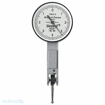 TESA BROWN SHARPE Dial Test Indicator Hori 0 to 0.008 In, 5RCH1