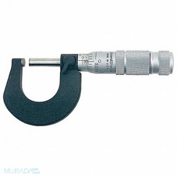 TESA BROWN SHARPE Outside Micrometer Range 0 to 1, 499K40