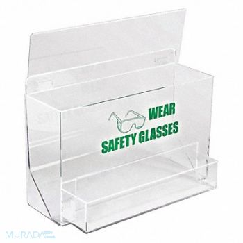 BRADY Prot Eyewear Disp Tray Clr Acryl, 5RE41