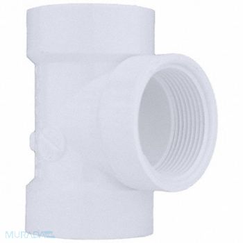 GRAINGER APPROVED Cleanout Tee Schedule 40 1 1/2 in, 5REC3