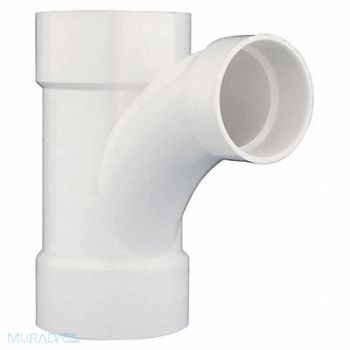 GRAINGER APPROVED Wye and 45 Elbow 6 x 6 x 4 PVC SCH 40, 5REC4