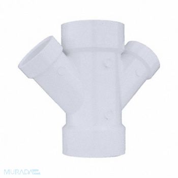 GRAINGER APPROVED Double Wye Schedule 40 3 x 3 x 2 x 2 in, 5REC6