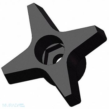 INNOVATIVE COMPONENTS Hand Knob Through Hole, 5REK5