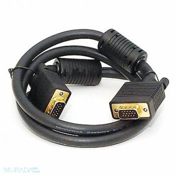 MONOPRICE Computer Cord SVGA (HD15) M to M 3ft, 5RGC6