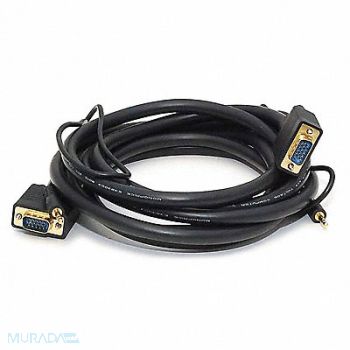 MONOPRICE CPU Cord SVGA/3.5mm Stereo M to M 10ft, 5RGE6