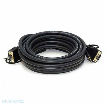 MONOPRICE CPU Cord SVGA/3.5mm Stereo M to M 25ft, 5RGE8