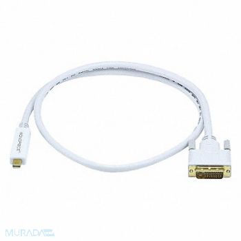 MONOPRICE CPU Cord Mini Display-DVI-D Sgl Male 3ft, 5RGH1