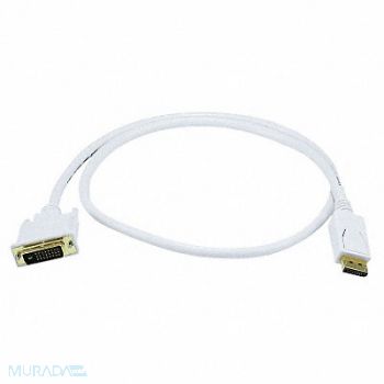 MONOPRICE CPU Cord Display to DVI-D Sgl Male 3ft, 5RGJ3