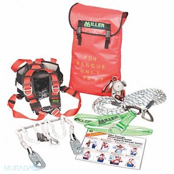 HONEYWELL MILLER Rescue System 50 ft Kernmantle 3100 lb., 5RPV3