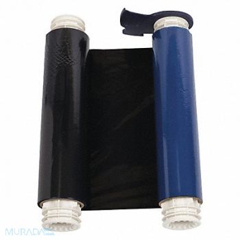 BRADY D9009 Ribbon Cartridge Black/Blue 200 ft L, 5RW03