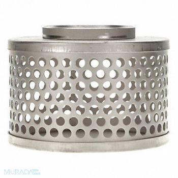 GRAINGER APPROVED Suction Strainer 3 NPSM Side Round, 5RWP0