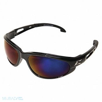 EDGE EYEWEAR Dakura-Black/Blue Mirror, 5RXX4