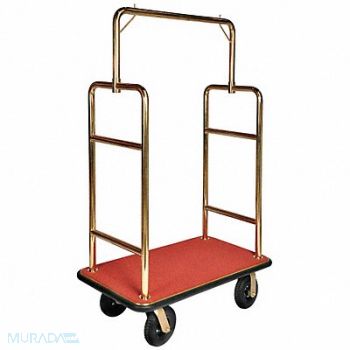 CSL Bellmans Cart Brasstone Finish Rd Carpet, 5RZW0