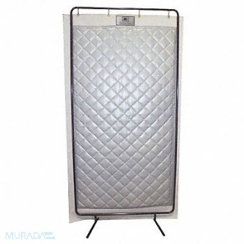 SOUND SEAL Acoustic Screen Modular Gray 4 x 8 ft., 5T512