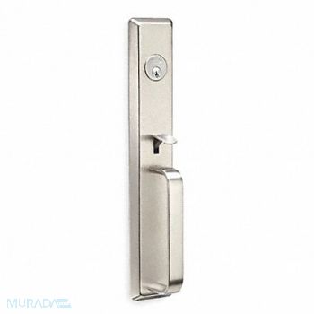 YALE Escutcheon Pull w/Lock and Thumbpiece, 5T801