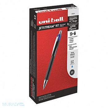 UNI-BALL Rollerball Pens Blue PK12, 5TCH4