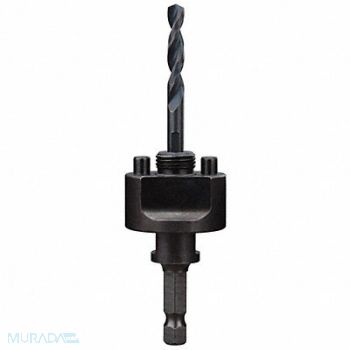 MILWAUKEE Hole Saw Arbor 3/8in Hex Ergo, 5TJC9