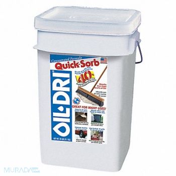 OIL-DRI Maintenance Absorbent 20 lb Pail, 5TP99