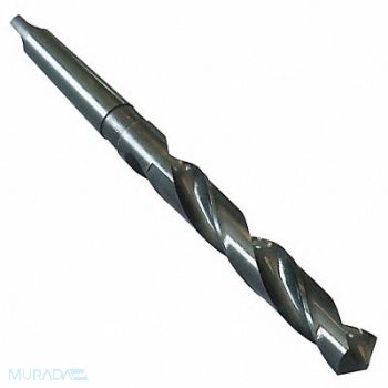 WESTWARD Taper Shank Drill 1 In #3MT Blk Oxide, 5TVG6