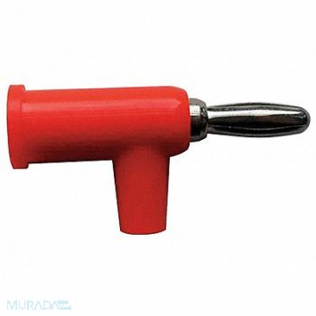 GRAINGER APPROVED Banana Plug 33VAC/70VDC Red PK10, 5TXA2