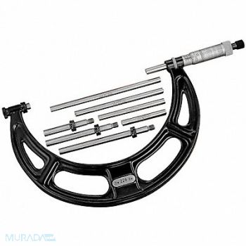 STARRETT Interchangeable Anvil Micrometer 2-6 In, 5TZX9