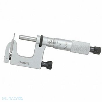 STARRETT Interchangeable Anvil Micrometer 0-1 In, 5TZY2