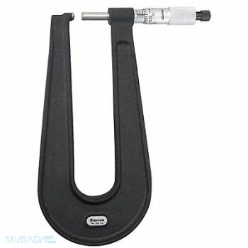 STARRETT Sheet Metal Micrometer 0-1 6 In Throat, 5TZY6