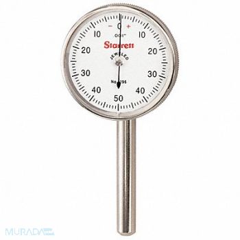 STARRETT Dial Test Indicator Vert 0 to 0.200 In, 5UAL6