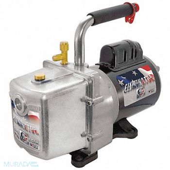 JB INDUSTRIES Refrig Evacuation Pump 6.0 cfm 6 ft., 5UET2