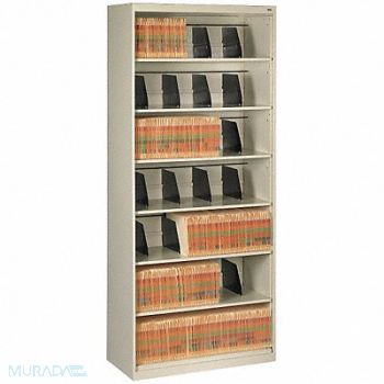 TENNSCO Cabinet 36 x 87 x 17 In Champ/Putty, 5UEZ2