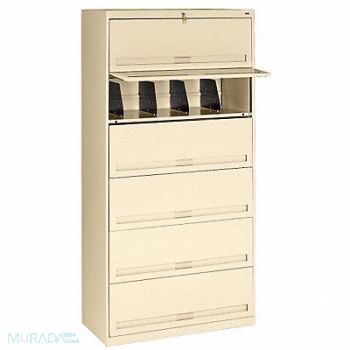 TENNSCO Cabinet 36 x 75-1/4 x 17 In Champ/Putty, 5UEZ8