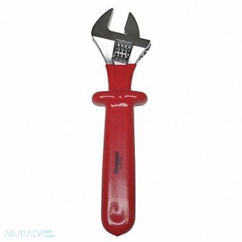 WESTWARD Adj. Wrench CV Steel Chrome 10, 5UFY6