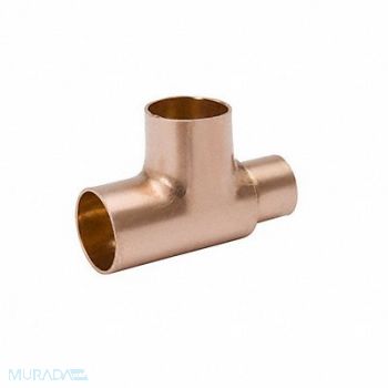 STREAMLINE Reducing Tee Wrot Copper 3/8 x3/8 x1/8, 5UGG6