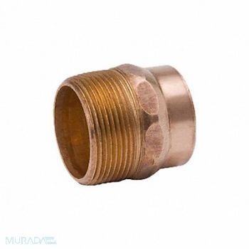 STREAMLINE Adapter Wrot Copper 2 Tube CxMNPT, 5UGA8