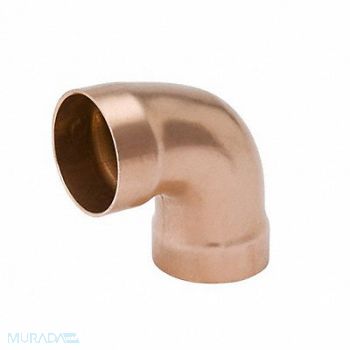 STREAMLINE DWV Elbow 90 Deg Wrot Copper 2 CxC, 5UGF2