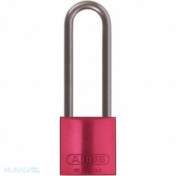ABUS D8953 Lockout Padlock KA Red 1-1/2 H, 5UKL0