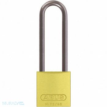 ABUS D8953 Lockout Padlock KA Yellow 1-1/2 H, 5UKL8