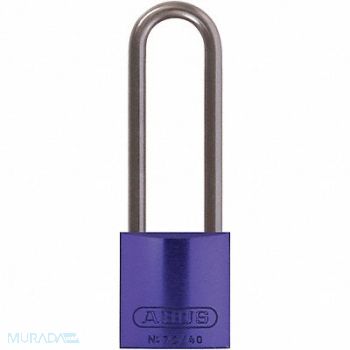 ABUS D8953 Lockout Padlock KA Purple 1-1/2 H, 5UKN0