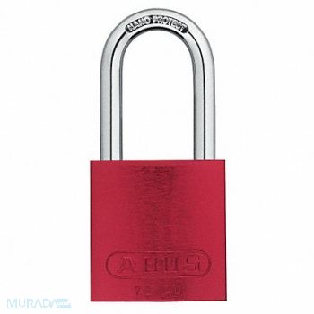 ABUS D8952 Lockout Padlock KA Red 1-1/2 H PK6, 5UKW2