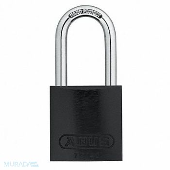 ABUS D8952 Lockout Padlock KA Black 1-1/2 H PK6, 5UKW8
