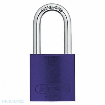 ABUS H5007 Lockout Padlock KA Purple 1-1/2 H PK12, 14Z365