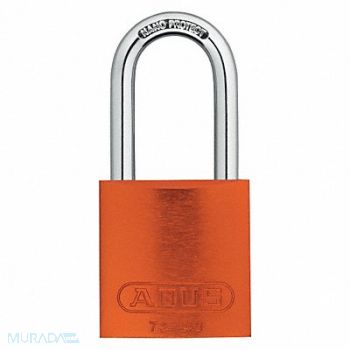 ABUS D8952 Lockout Padlock KA Orange 1-1/2 H PK6, 5UKX4