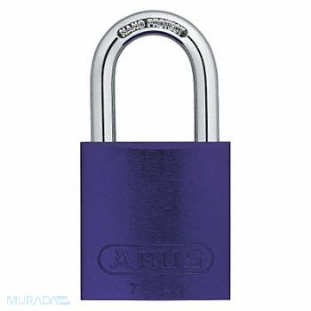 ABUS D8948 Lockout Padlock KA Purple 1-1/2 H PK6, 5UKY8
