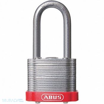 ABUS D8957 Lockout Padlock KA Red 1-3/8 H, 5UKT8