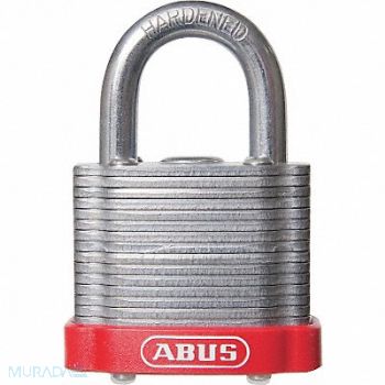 ABUS D8956 Lockout Padlock KA Red 1-3/8 H, 5UKV0