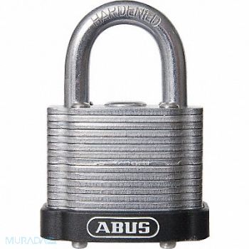ABUS D8956 Lockout Padlock KA Black 1-3/8 H, 5UKV6