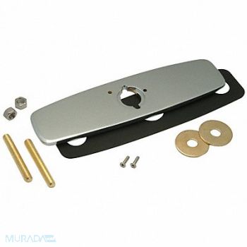 ZURN Trim/Cover Plate Chrome 8 L 8 W, 5UNV3